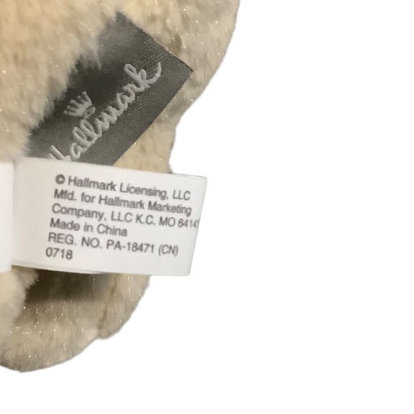 Hallmark Plush Yellow Labrador Puppy Stuffed Animal Toy 7” - Picture 3 of 7